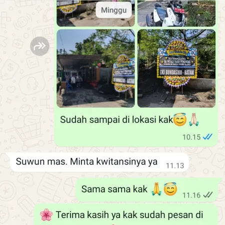 Pengiriman Papan Bunga Duka Mekar Jaya Sukmajaya