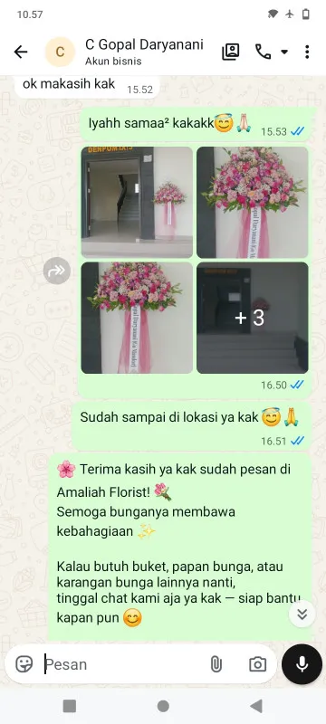 Pengiriman Karangan Bunga Mekar Jaya Sukmajaya