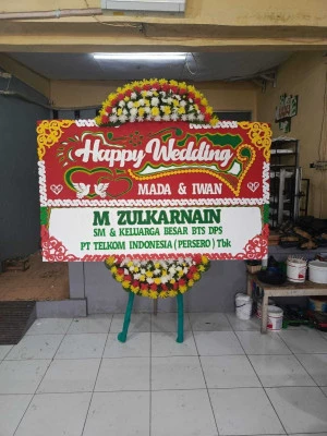Papan Bunga di Mekar Jaya Sukmajaya
